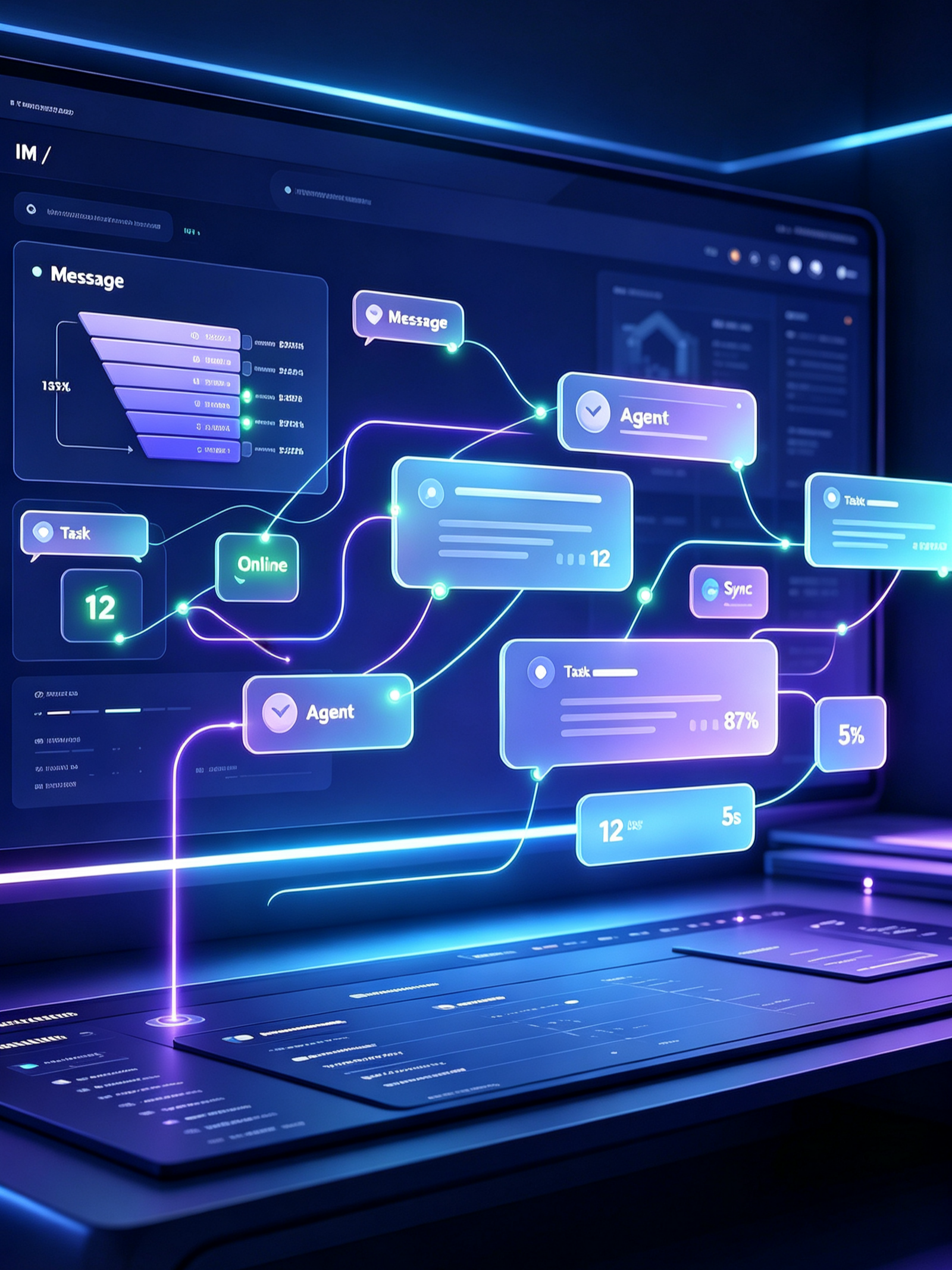 IM embedded business collaboration