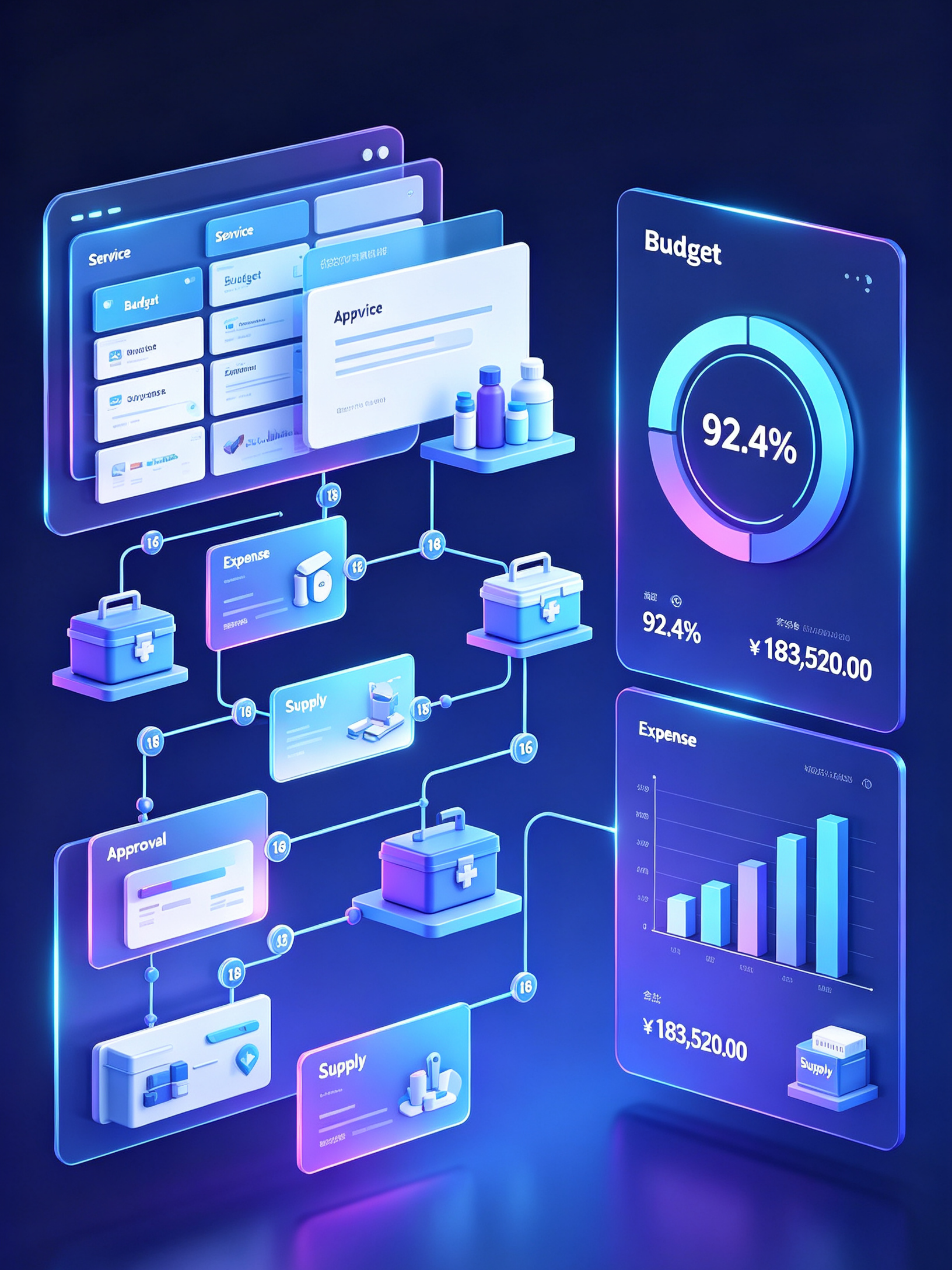 Services administratifs et contrôle budgétaire